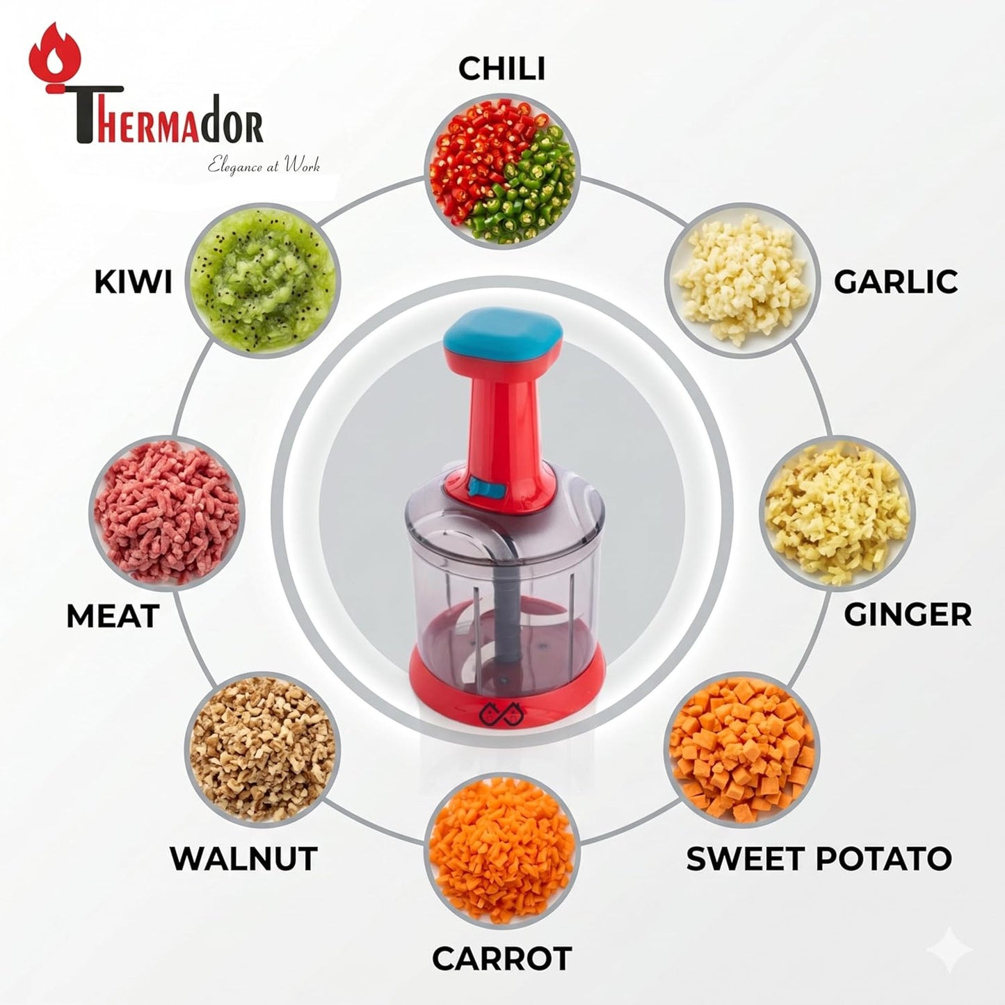 Manual Fruit & Vegetable Chopper